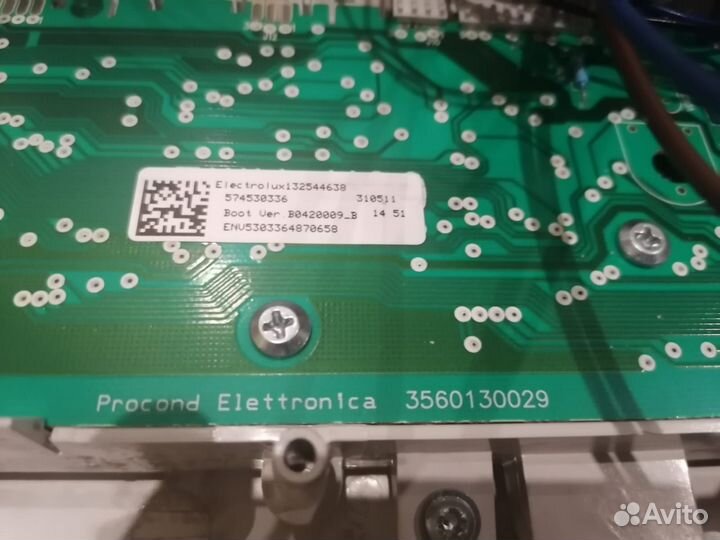 Модуль управления zanussi