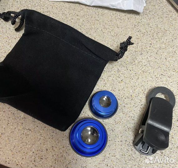 Линза для телефона рыбий глаз новая