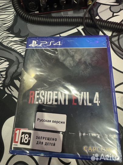 Новый диск Игра Resident Evil 4 Remake (PS4)