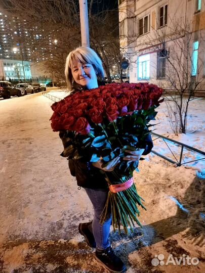 Доставка 51 розы