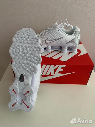 Кроссовки Nike Shox TL White (Арт.76610)