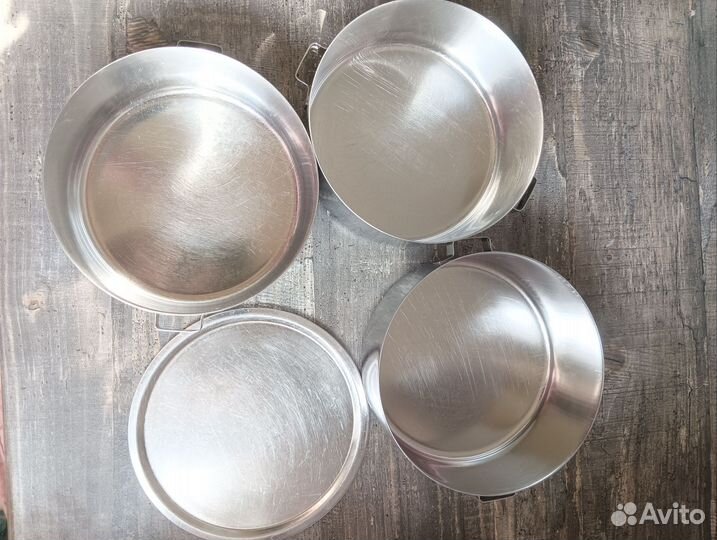 Набор кастрюль походный СССР