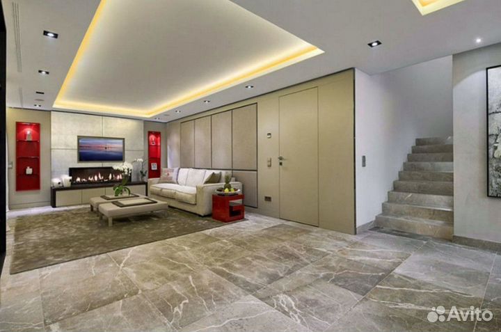 Скрытые двери межкомнатные под отделку