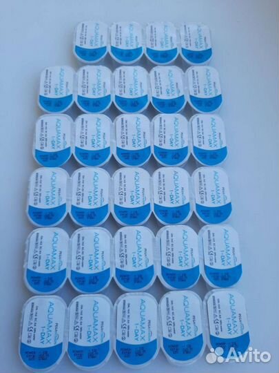 Линзы контактные однодневные