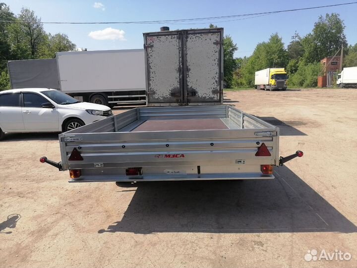 Прицеп двухосный. Самый большой прицеп. Арива