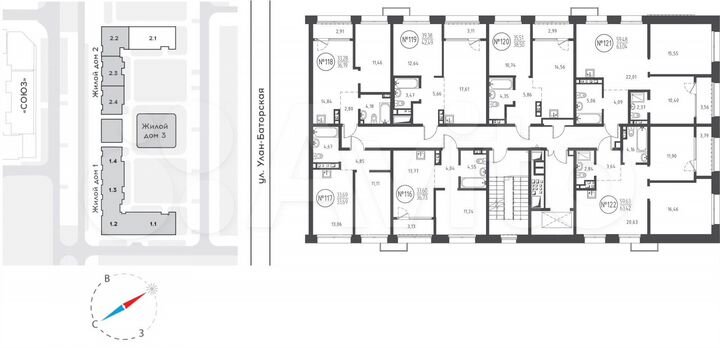 1-к. квартира, 33,7 м², 4/10 эт.