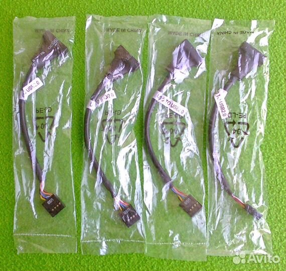 Переходники USB 2.0 (9pin) to USB 3.0 (20pin)