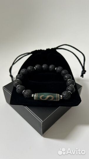 Мужской браслет Дзи