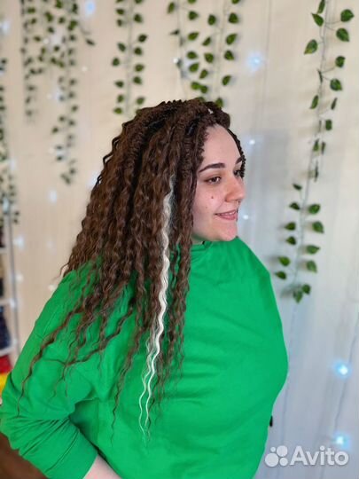 Плетение афрокосичек