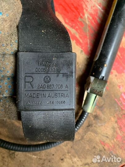 Ремень безопасности передний правы Volkswagen Pass