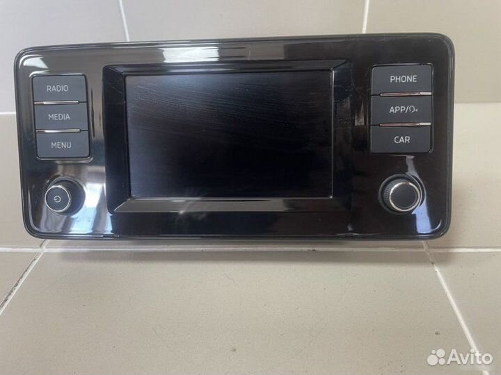 Магнитола Skoda Rapid 2