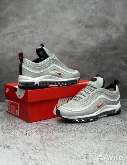 Кроссовки Nike Air Max 97 серые 2