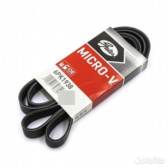 Ремень ручейковый gates 6 PK 1938 6PK1938 Gates