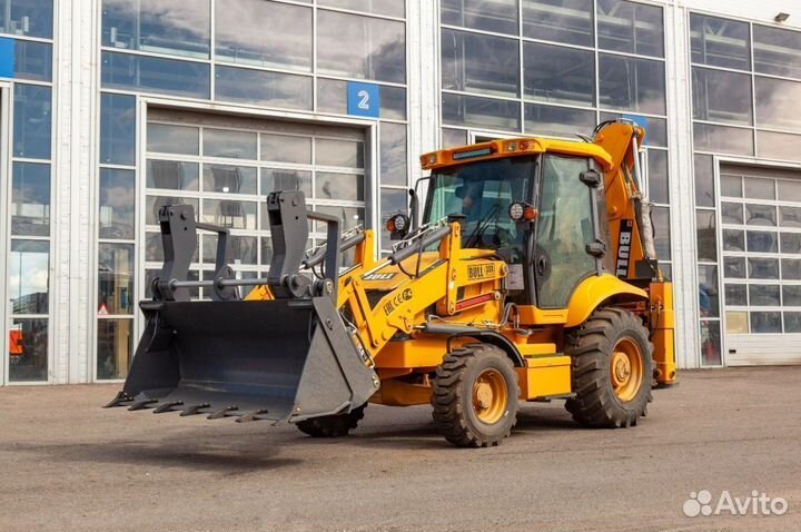 Экскаватор-погрузчик Bull 3SX Plus, 2024