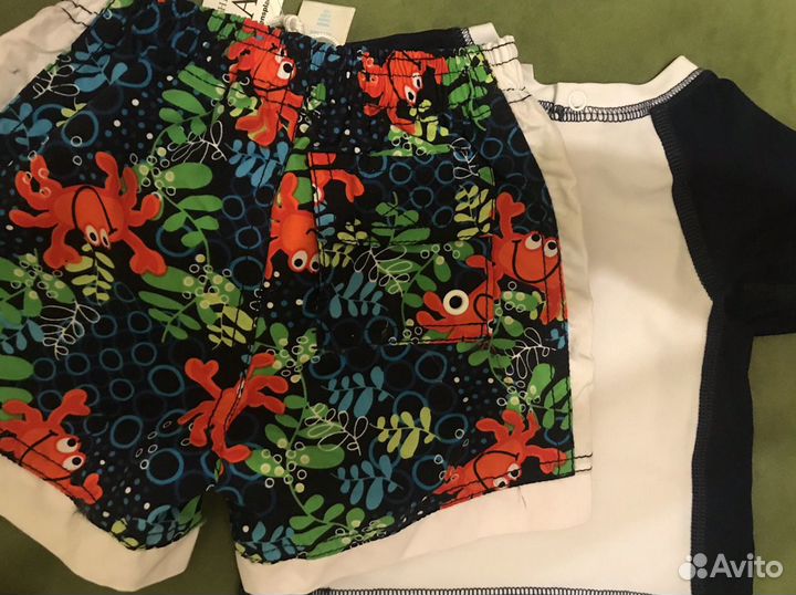 Костюм (шорты, футболка), 0-3 мес