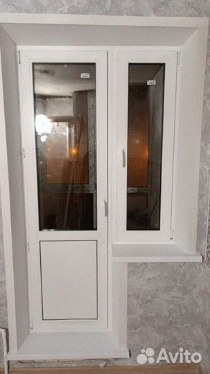 Остекление балкона теплое