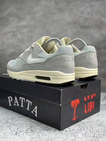 Кроссовки Nike Patta x Air Max 1 'Grey'