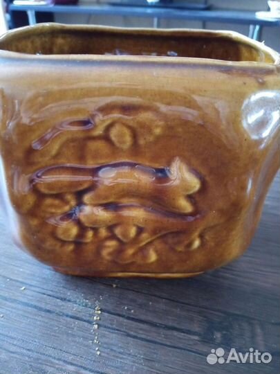 Керамическое кашпо