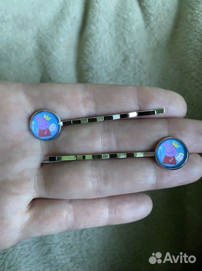 Бижутерия для девочек свинка Пеппа Ручной работы