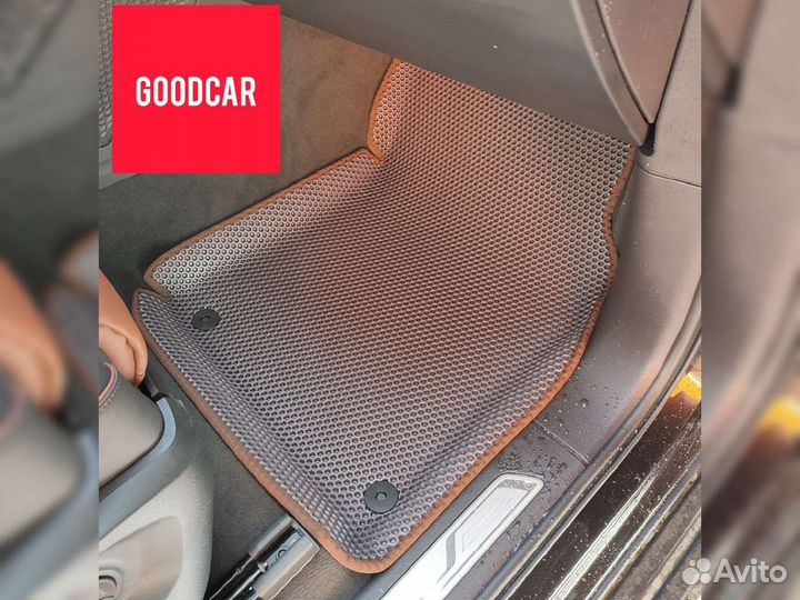 Коврики eva ева эва 3d kia rio, Hyundai Solaris