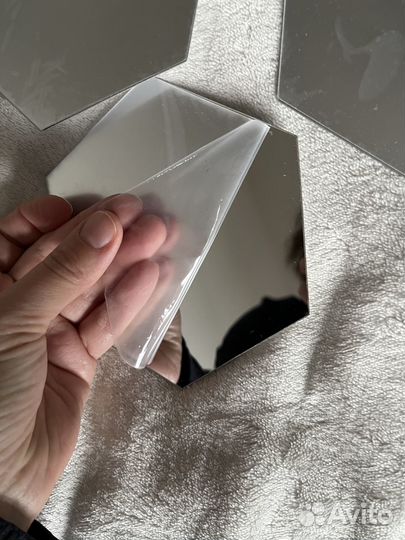 Пластиковые зеркальные пластины shein