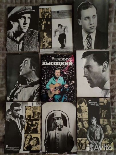 Набор открыток Владимир Высоцкий 1988г
