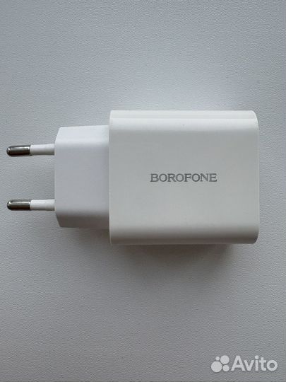 Адаптер Сетевой Borofone 20W (white)