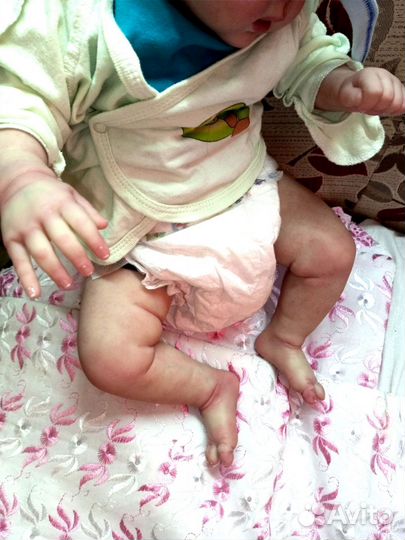 Кукла Реборн ручной работы 55см