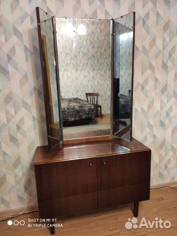 Трюмо трельяж с зеркалом бу купить в Санкт-Петербурге | Товары для дома ...