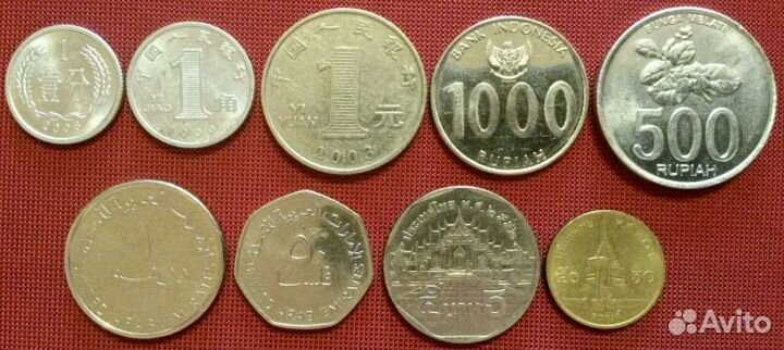 Монеты стран Азии, Африки