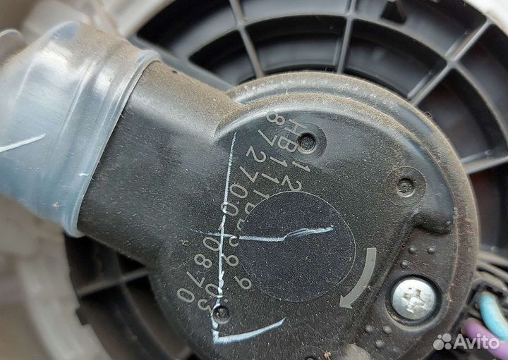 Моторчик печки Мазда 3 bl