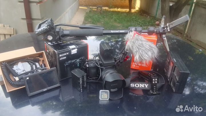 Фотоаппарат sony a6300 (комплект для съёмки видео)