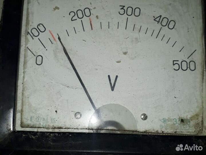 Вольтметр СССР карбоновый