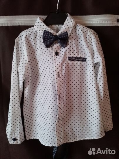 Рубашка на мальчика 98