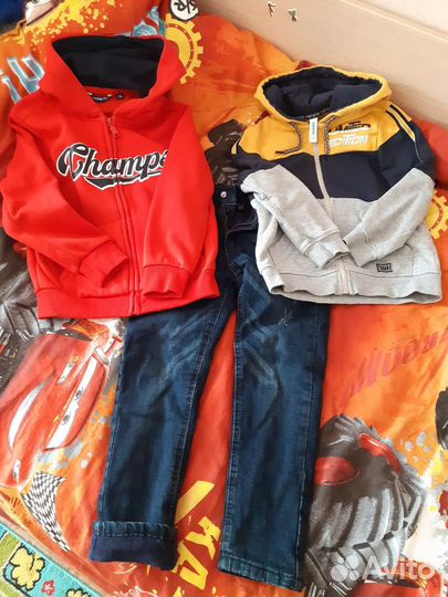 Вещи пакетом на мальчика98-110