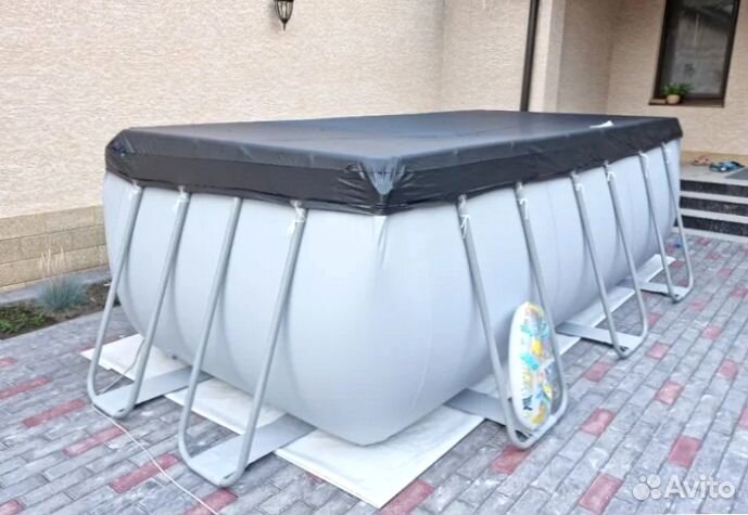 Каркасный бассейн 404х201х100