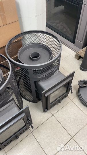 Печь для бани Гефест Искандер 25 (М) в сетке