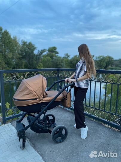 Коляска Verdi Mirage LE 3 в 1 в экокоже