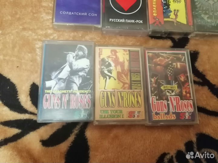 Коллекция русского рока фирменные кассеты