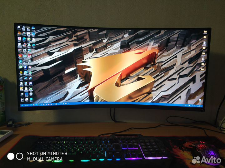 Монитор Xiaomi Mi Curved Gaming Monitor 34