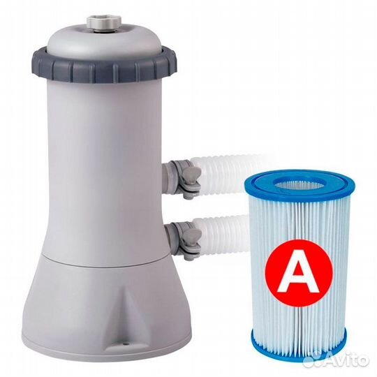 Каркасный бассейн Intex, 366x122см (ф+лестница)