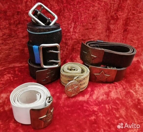 Ремень. Ремни са, вмф и прочее. Пряжка. СССР