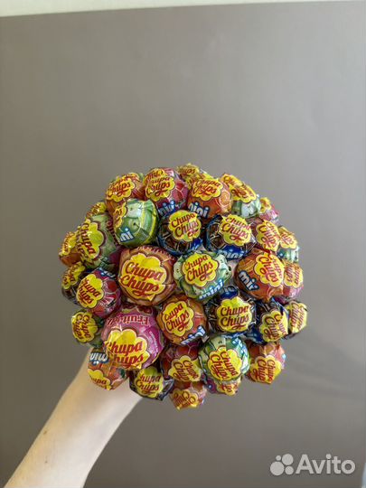Букет из чупа - чупсов