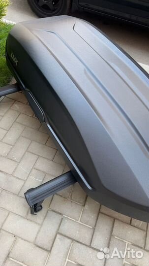 Бокс на крышу LUX tavr 175 черный матовый 450л