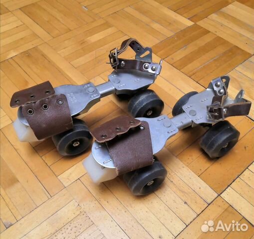 Коньки роликовые СССР