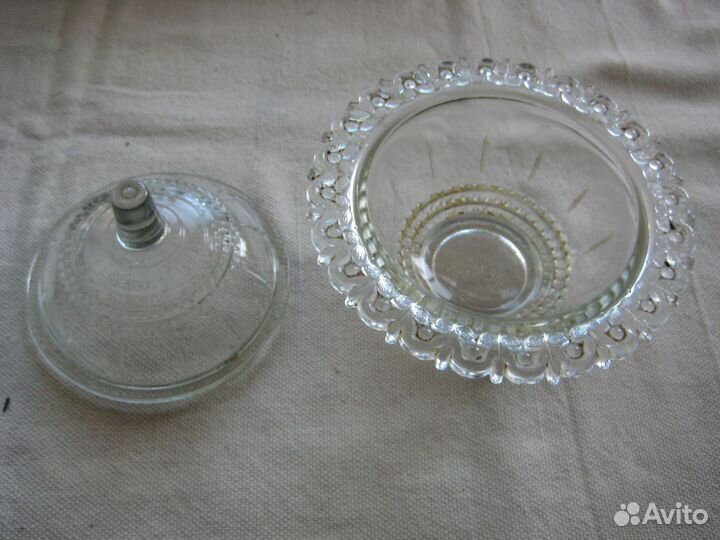 Креманка СССР с крышкой