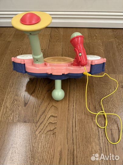 Детский музыкальный барабан для малышей с пианино