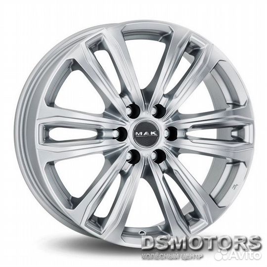 Диски Safari 6 8.0/18 6x139.7 ET30 d100.1 silver