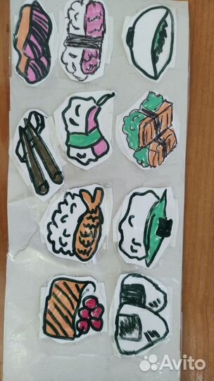 Самодельные наклейки