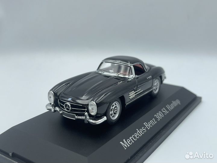 Mercedes-Benz - 300SL Hardtop, black, 1;43, Schuco
